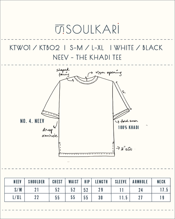 NEEV - THE KHADI TEE